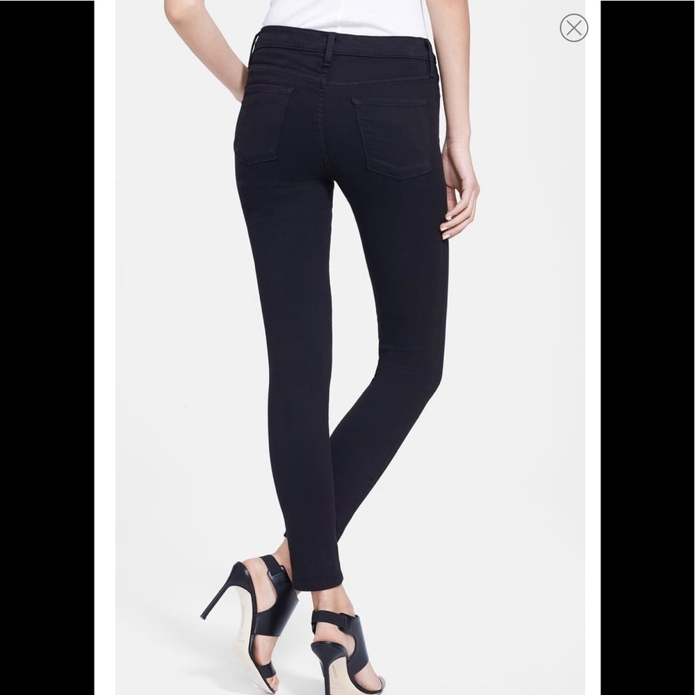 Frame Le Skinny de Jeanne- Black Jeans